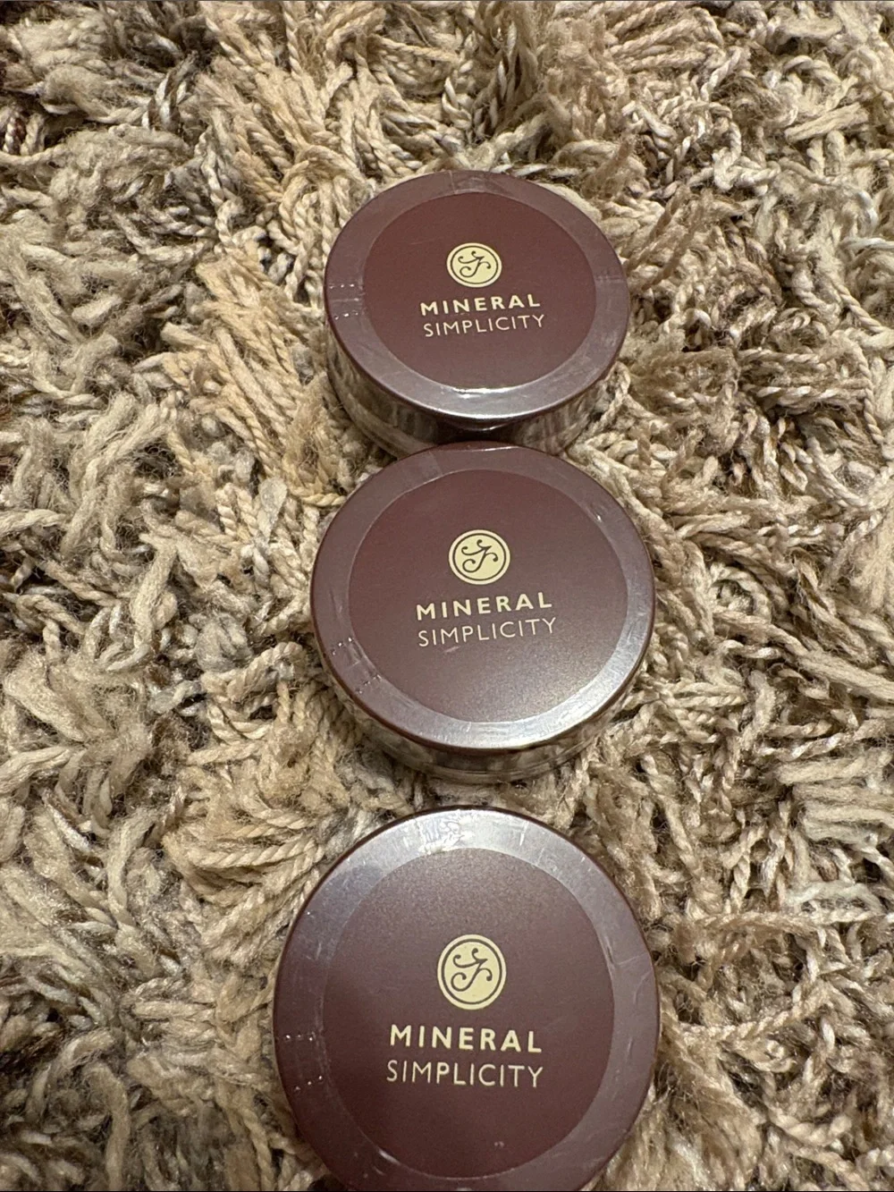 Simplicity Mineral Veil Finishing Powder Trio - Neutral/Tan Shades